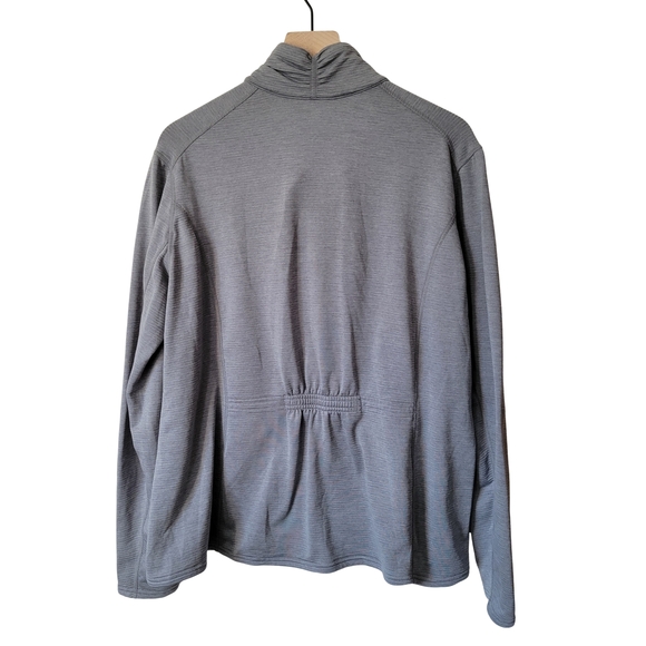 Duluth Trading Co Women's Scenic View Lightweight Fleece Jacket Gray Size XXL - Picture 4 of 11